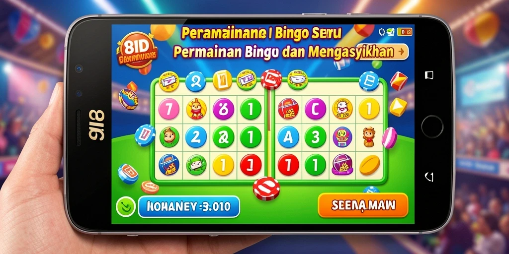 Tampilan gameplay Bingo yang seru dan interaktif di 8ID.
