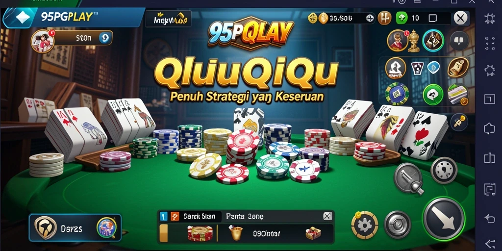 Tampilan gameplay QiuQiu yang seru di 95PGPLAY.