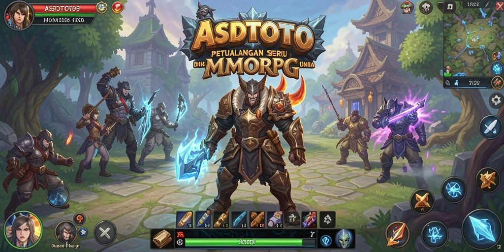 Gameplay seru ASDTOTO di dunia MMORPG penuh petualangan.