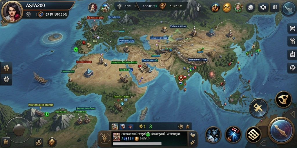 Tampilan gameplay menawan dari ASIA200 dengan strategi mendalam.