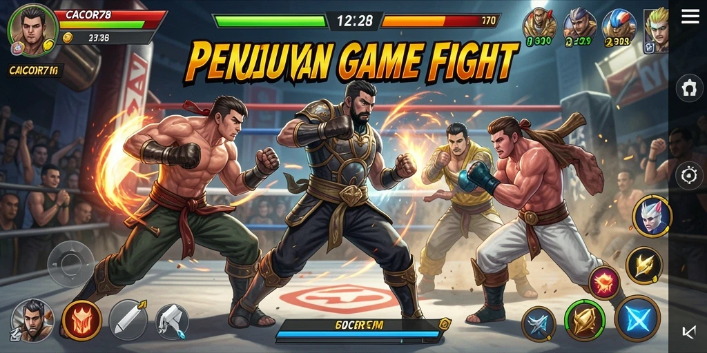 Tampilan menakjubkan dari pertarungan dalam CACOR78.