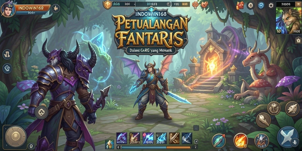 Gameplay seru dan petualangan mendebarkan di INDOWIN168.