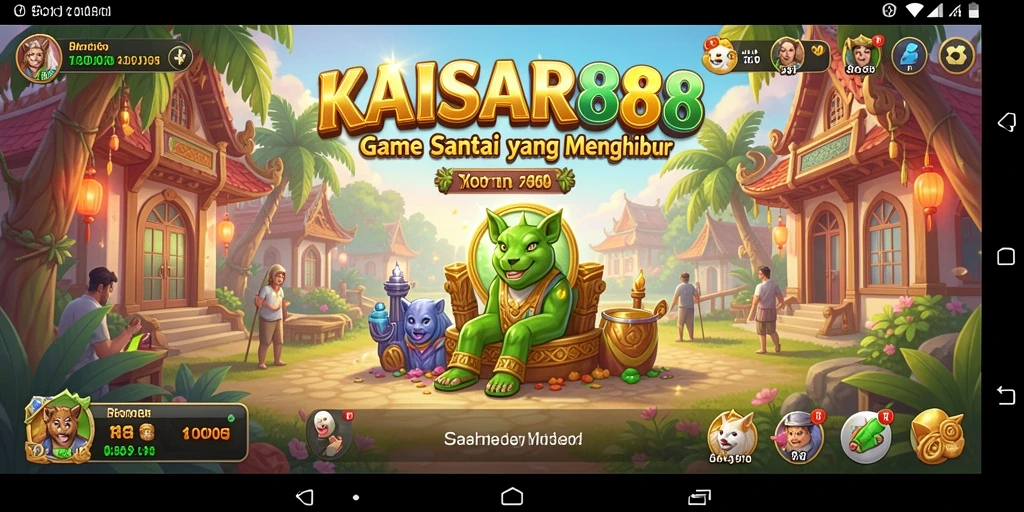 Tampilan menarik dari gameplay KAISAR888 yang ceria.