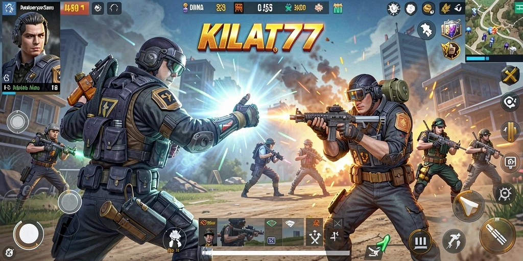 Gameplay seru dan mendebarkan di KILAT77 menunjukkan aksi Battle Royale terbaik.