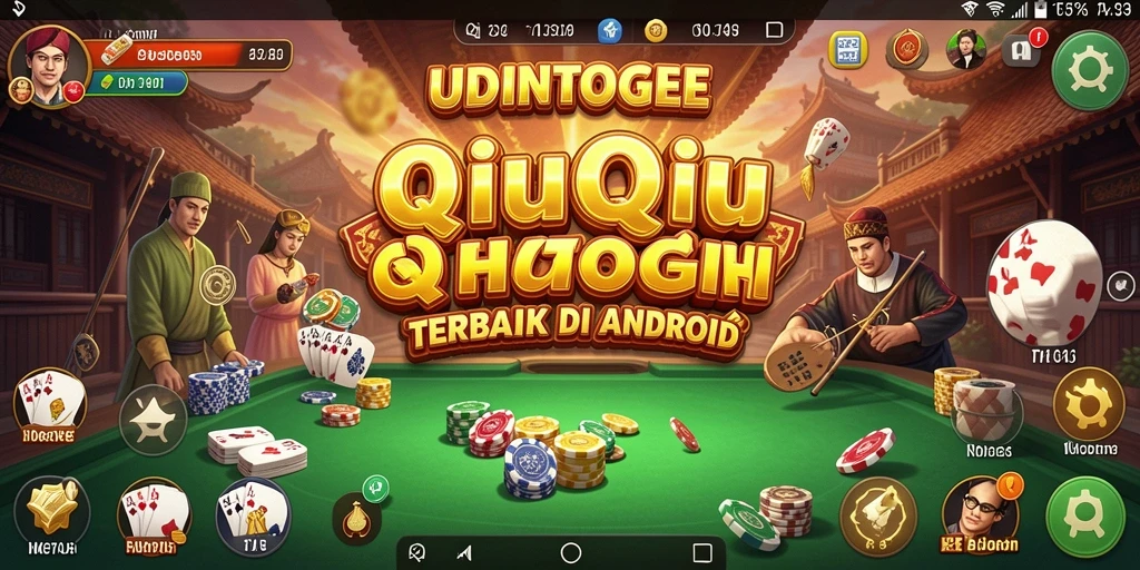 Tampilan gameplay menarik dari aplikasi QiuQiu UDINTOGEL.